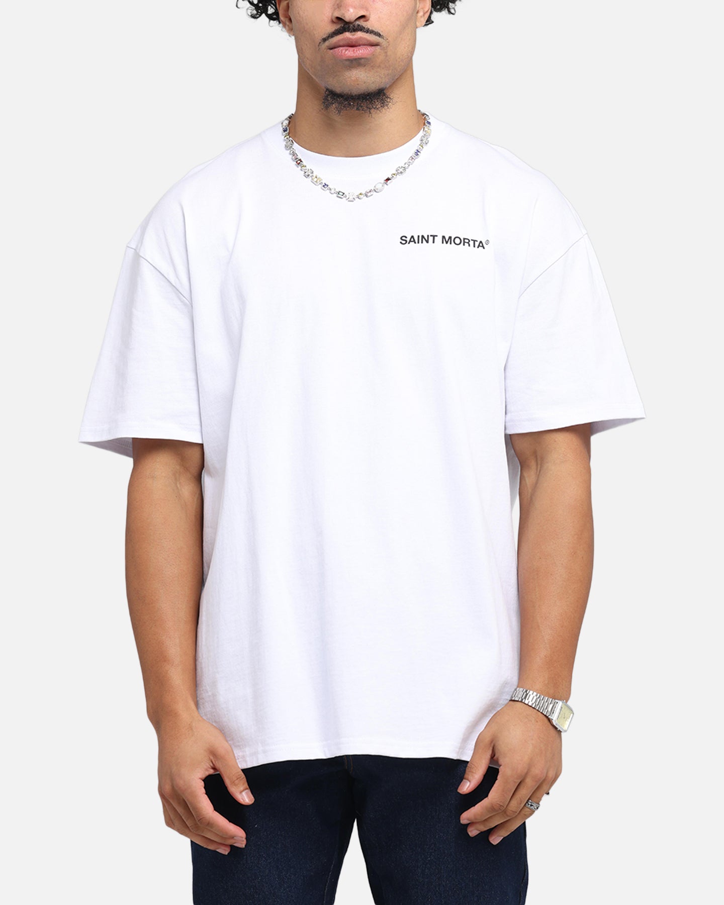 Saint Morta Awakening Boxy T-Shirt White、mySite、zt4zffjzw