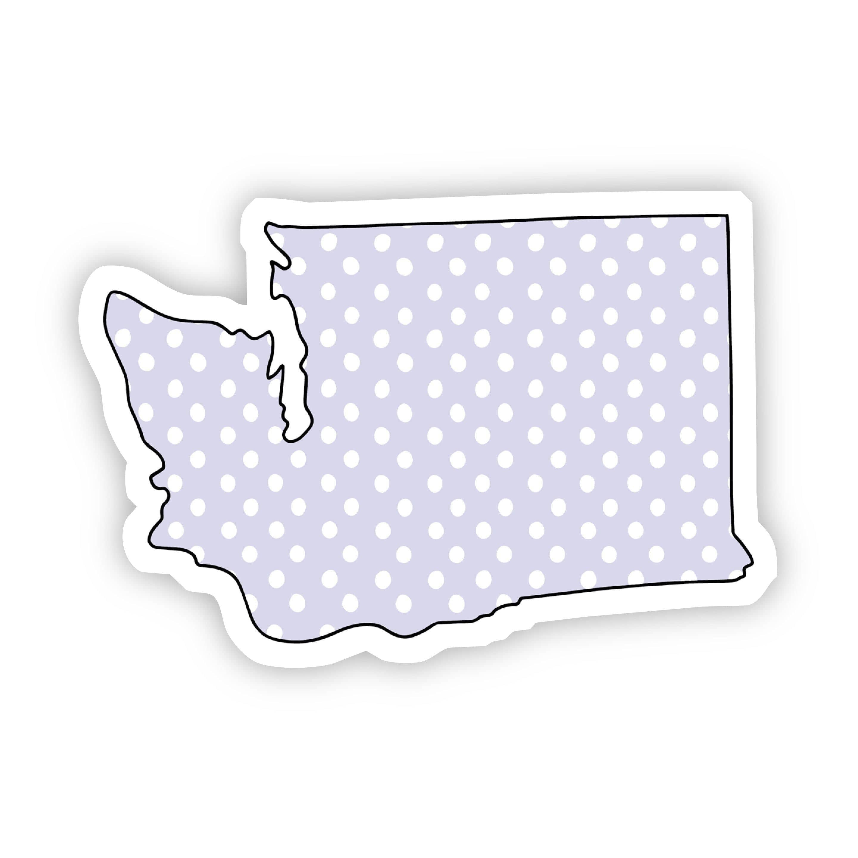  Washington Polka Dot Sticker、mySite、elrpsem3k