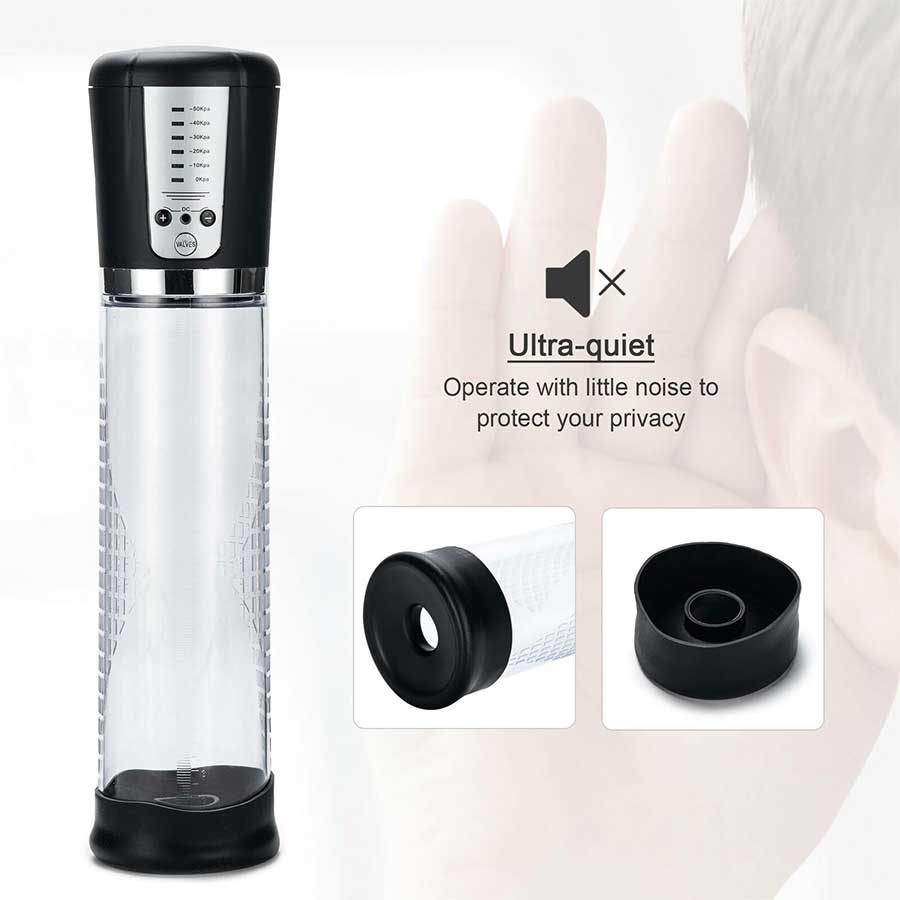 High Power 5 Speed Electric Penis Pump by Lynk Pleasure | Rechargeable Penis Enlarger for Men、mySite、bottomscart
