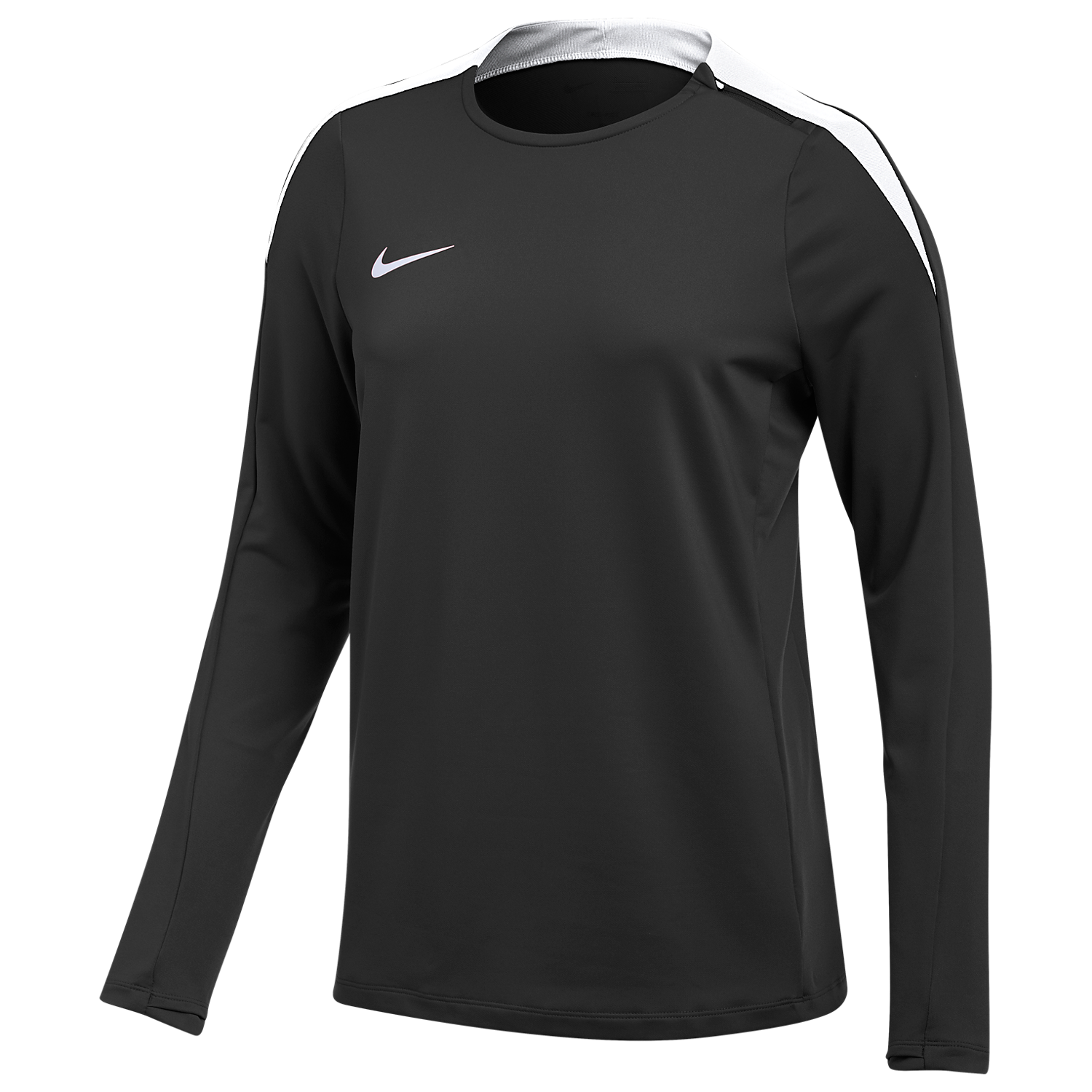 Nike Women's Dri-FIT Strike 24 Crew Top - Black、mySite、noshort