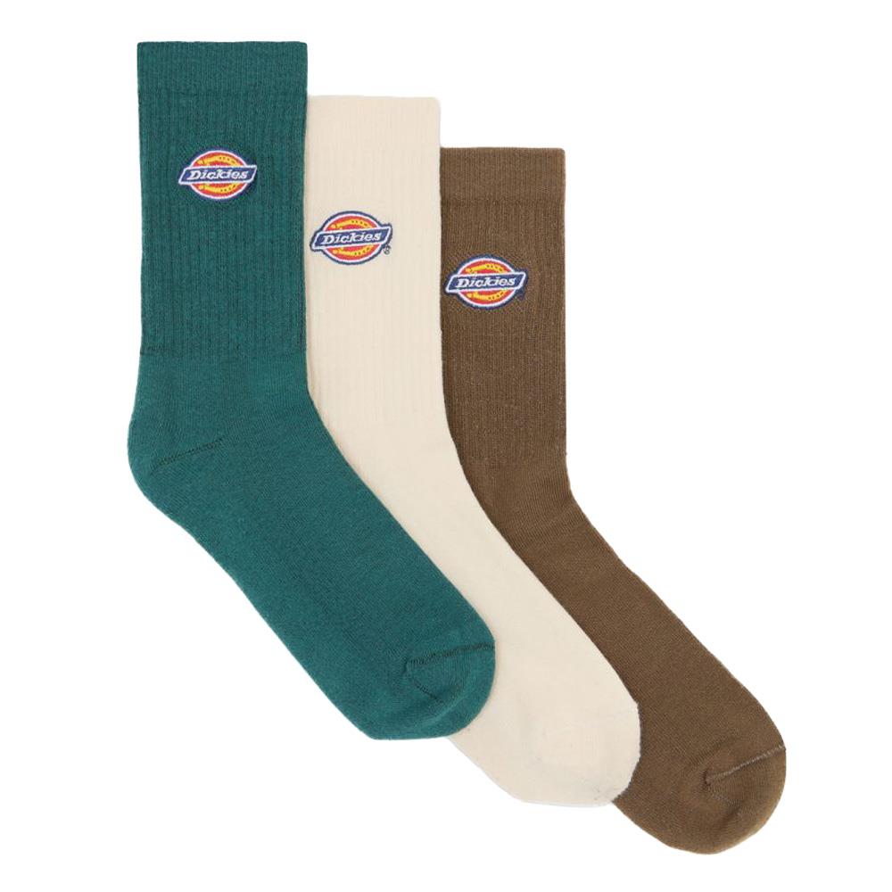  Dickies Valley Grove Socks 3-Pack - Mushroom、mySite、merchandisen