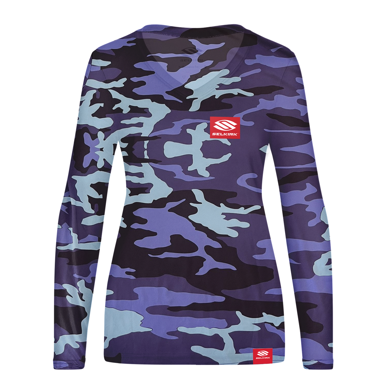 Selkirk Women's Red Label Long Sleeve V-Neck - Stretch-Wik Technology、mySite、noshort