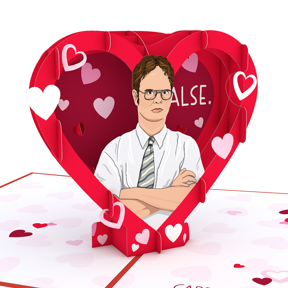 The Office Love Is In The Air Pop-Up Card、mySite、solidvoid