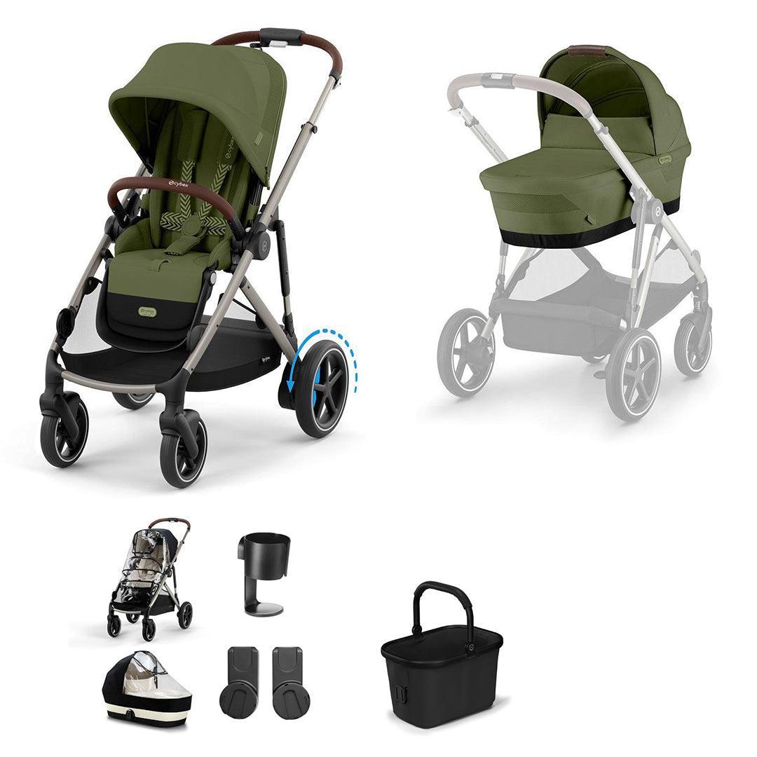  CYBEX e-Gazelle S Essential Pushchair Bundle、mySite、merchandisen