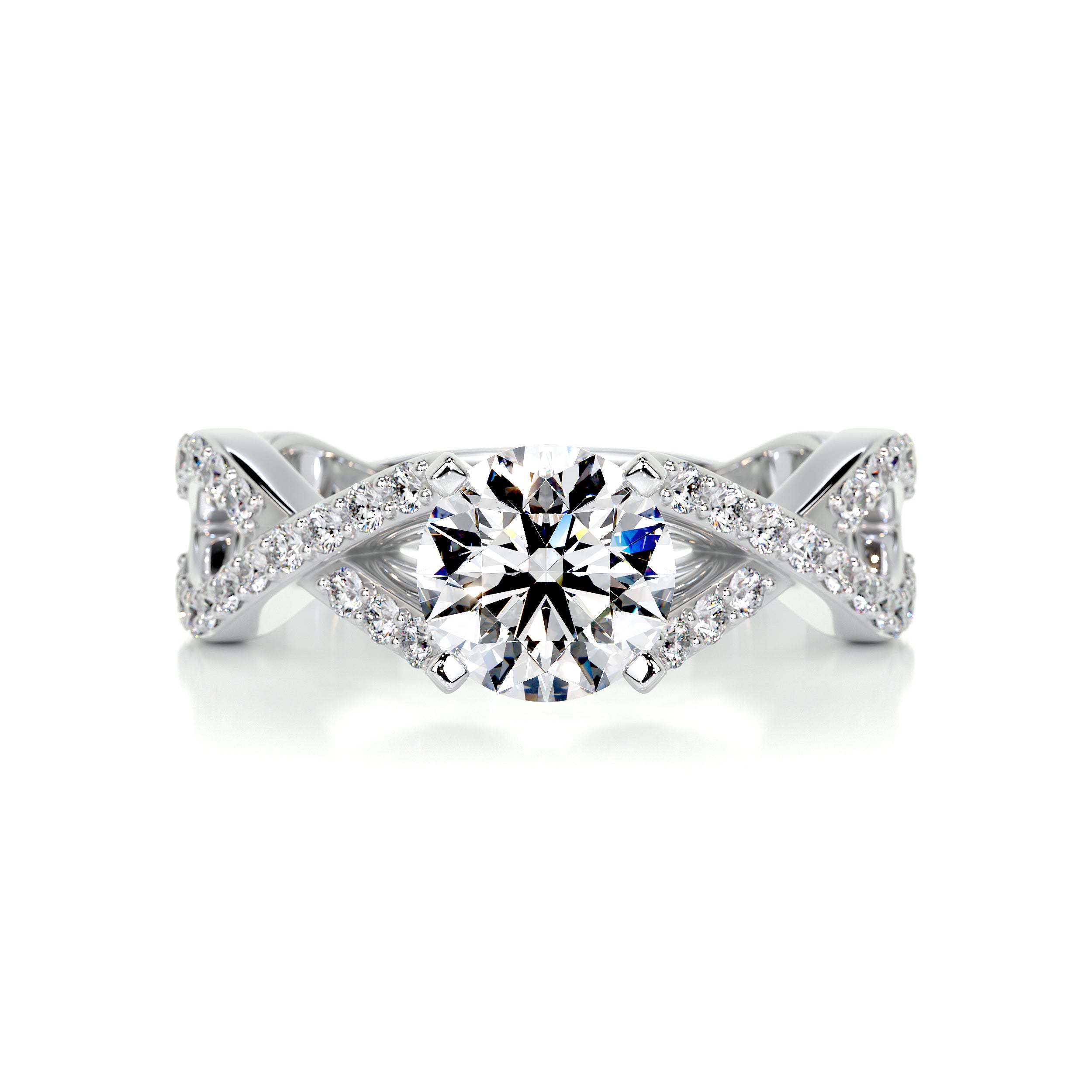 Emery Diamond Engagement Ring -Platinum、mySite、hinf8tx79