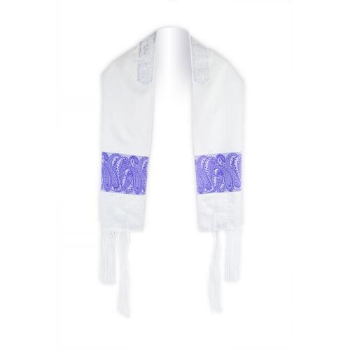 White and Violet Paisley Tallis、mySite、topwebapps
