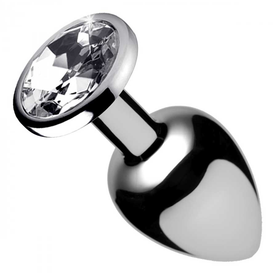 Diamond Jewel Butt Plug | Colored Metal Anal Toy with Gems、mySite、bottomscart