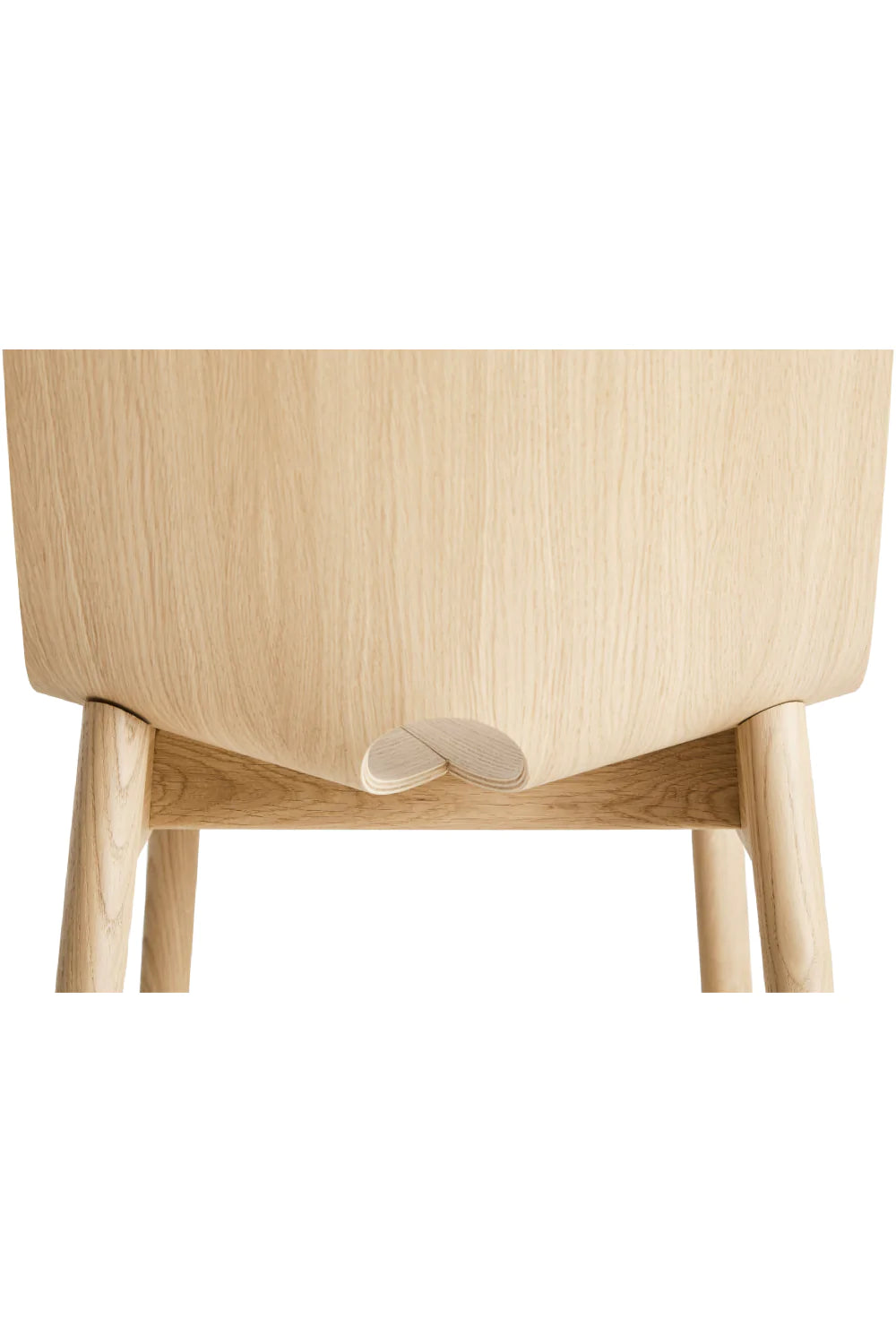 White Oak Minimalist Dining Chair | WOUD Mono、mySite、neckold