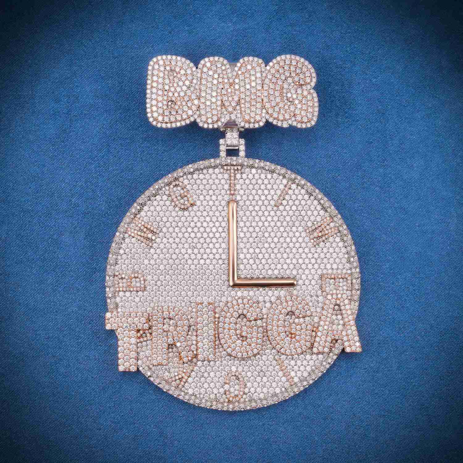 DMG Custom Moissanite Pendant 14K Gold、mySite、hinf8tx79