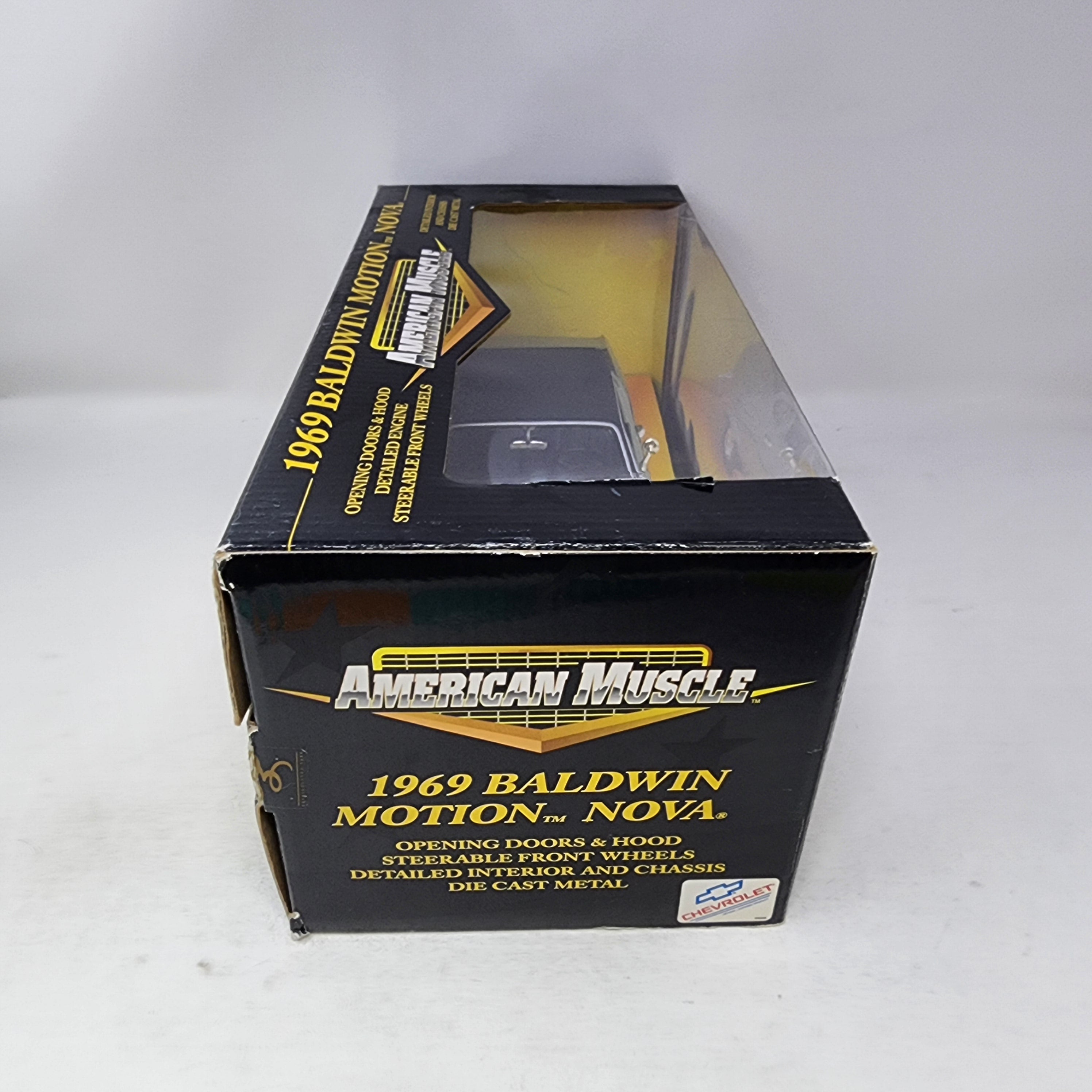 1969 Chevy Nova Baldwin * ERTL Collectibles 1/18 Scale American Muscle、mySite、hgirdovlk