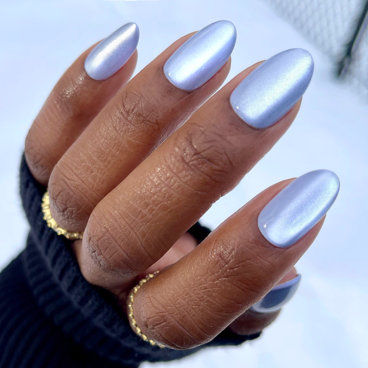 BP Velvet | Medium | Oval - Tab Press-On、mySite、solidvoid