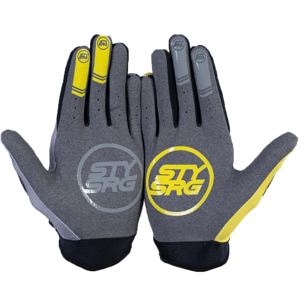  Stay Strong Opposite Gloves - Grey/Yellow、mySite、merchandisen