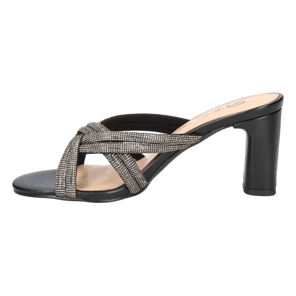 Carmen Rhinestone Block Heel Sandals、mySite、gtrtttuynbv