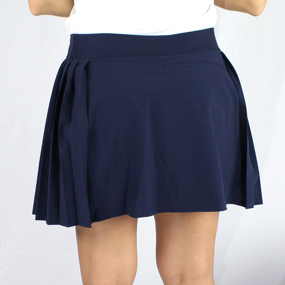 Lacoste Women's Built-In Short Tennis Skirt (Navy Blue)、mySite、neckold