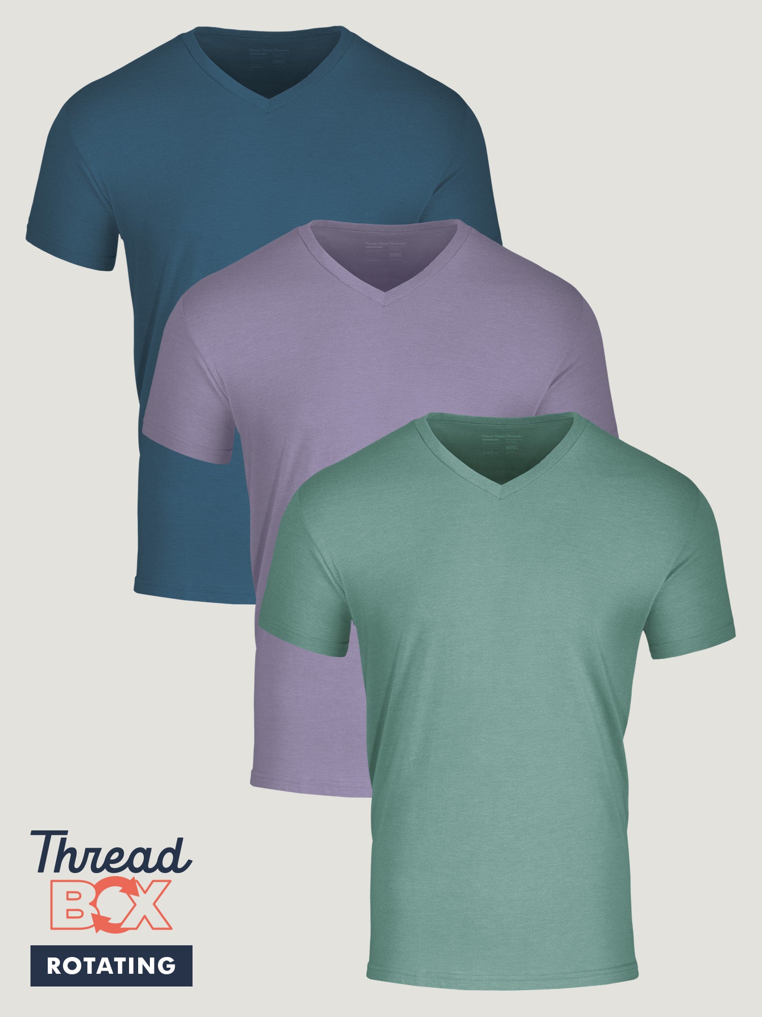  Seasonal Colors V-Neck 3-Pack、mySite、ghnorth