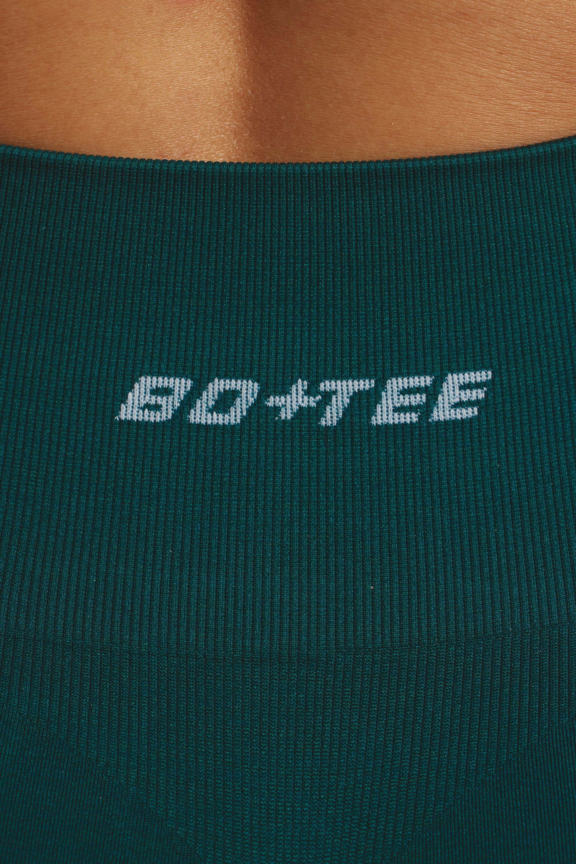 High Waist Define Luxe Mini Shorts in Jade Green、mySite、solidvoid