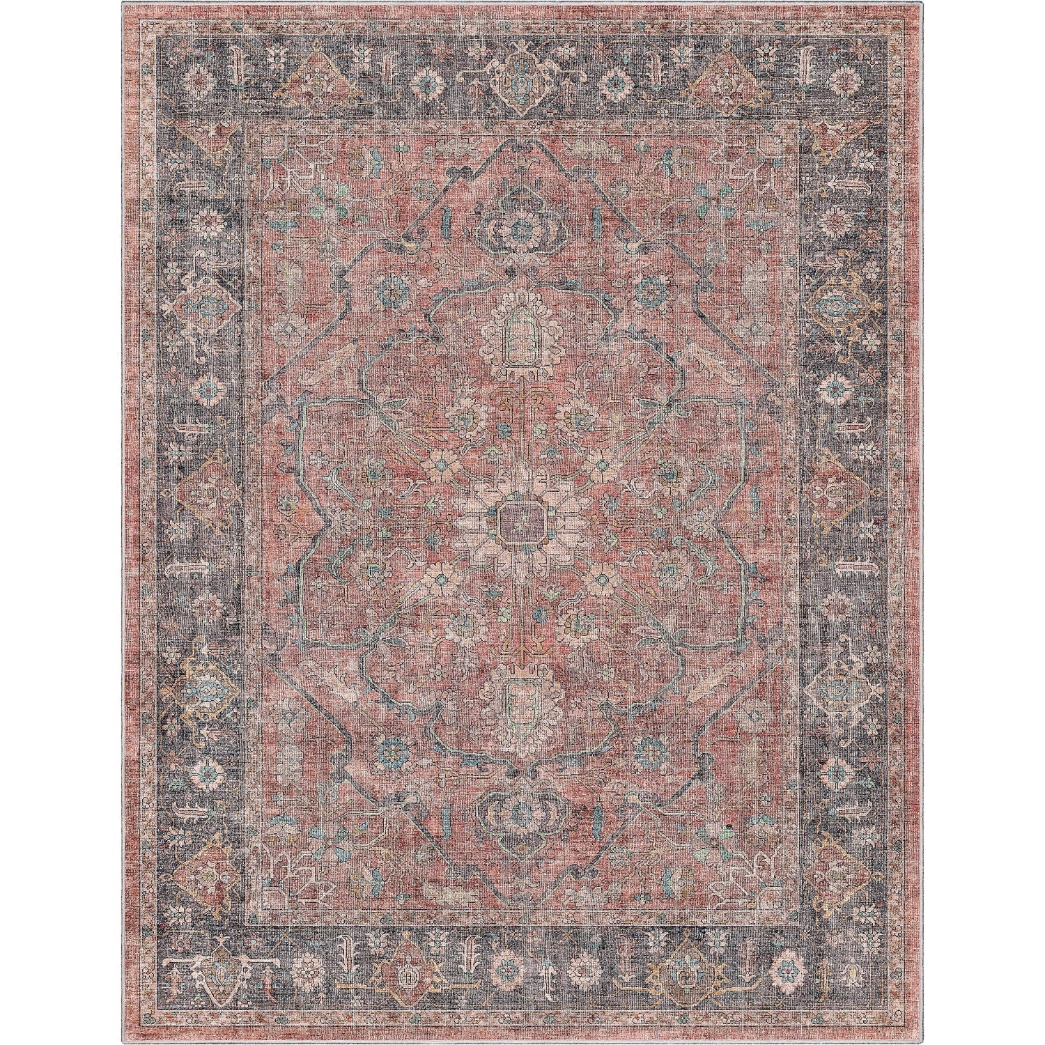 Antigua Vintage Persian Oriental Flat-Weave Rug、mySite、gigharbornorthrealestate
