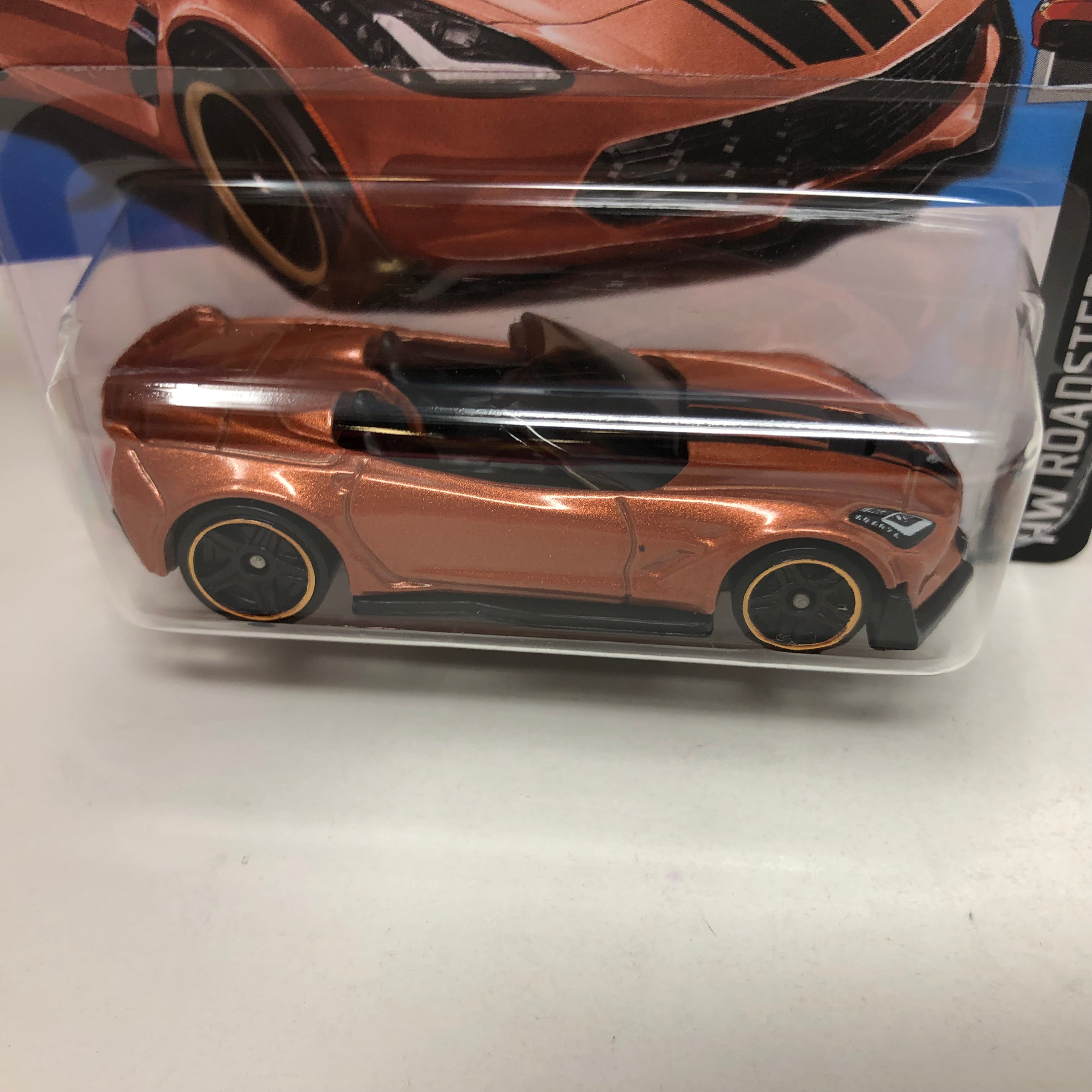 Chevy Corvette C7 Z06 #34 * Bronze * 2023 Hot Wheels Short Card Case P、mySite、hgirdovlk