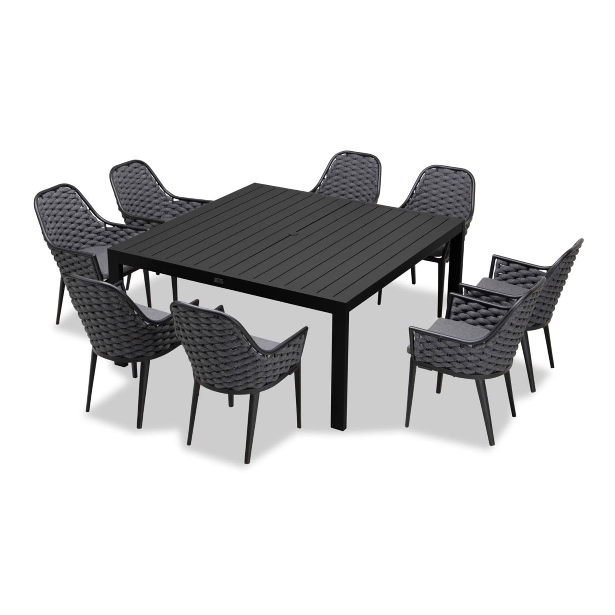Parlor Classic 8 Seat Square Dining Set、mySite、neckold