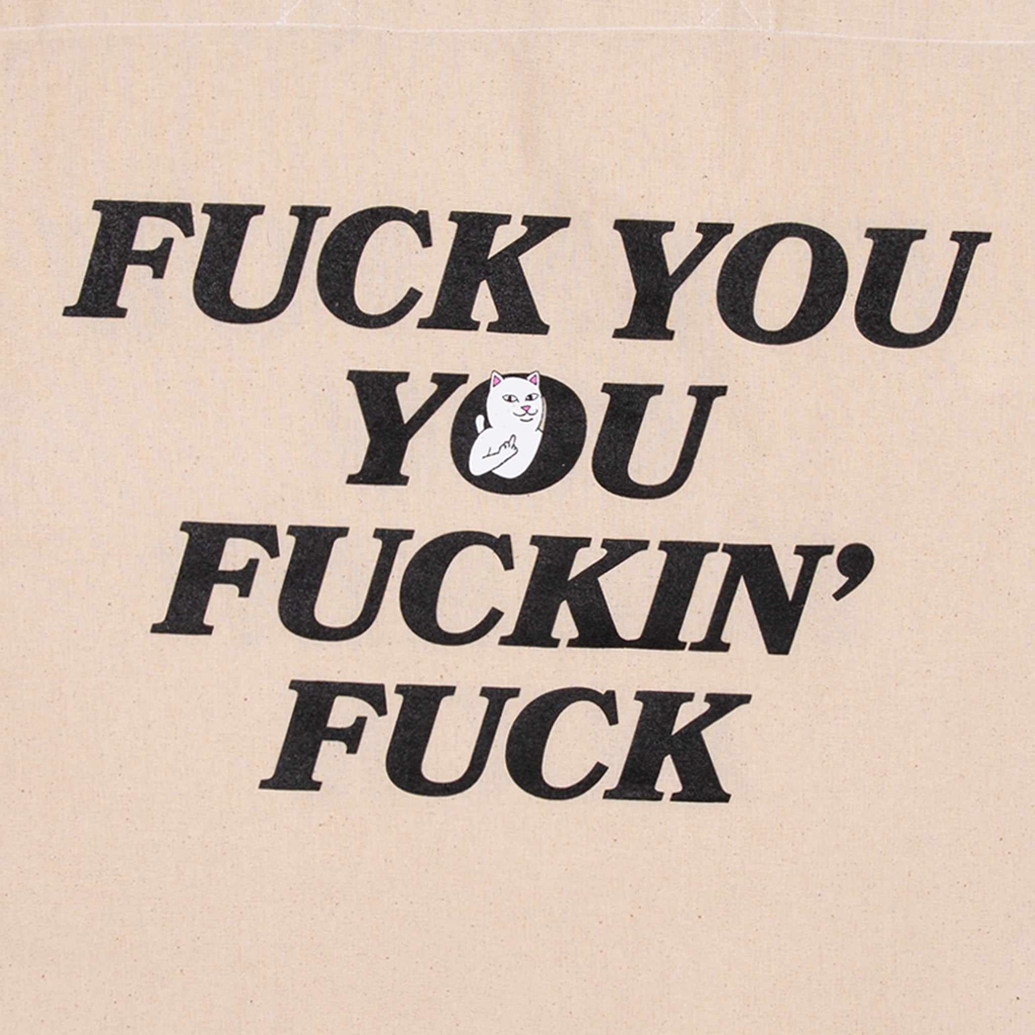  Fucking Fuck Tote Bag、mySite、merchandisen