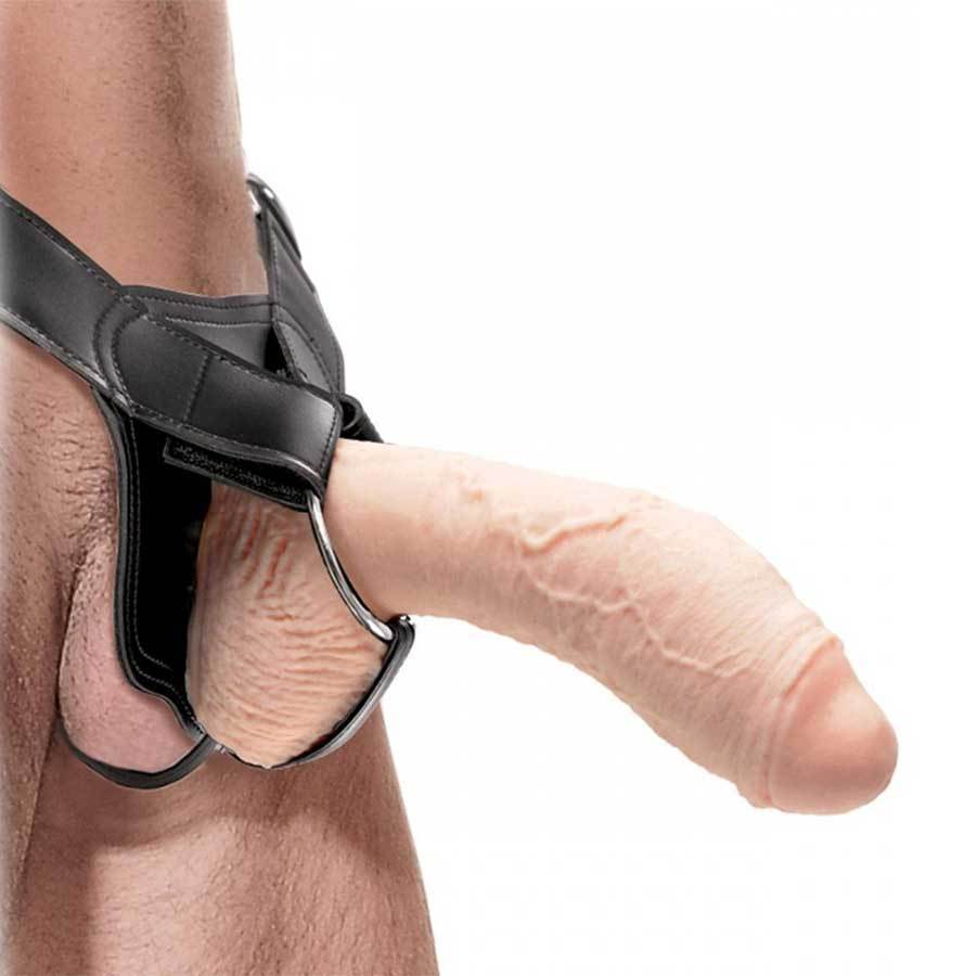 Tan Penis Extension Sleeve 10 Inch Extreme Hollow Strap On Sheath、mySite、bottomscart