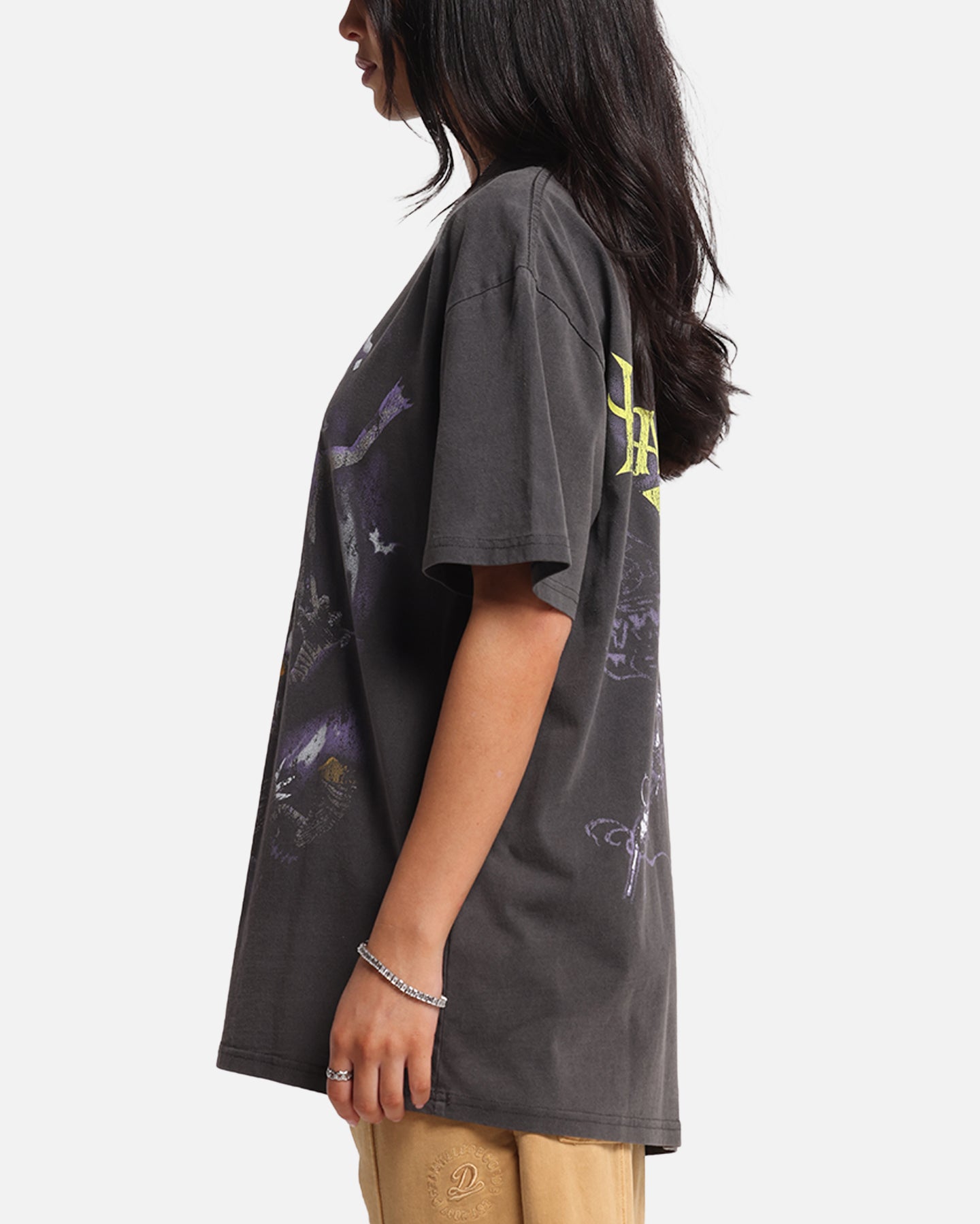 Goat Crew Disney Kingdom Hearts Halloween Town Heavy T-Shirt Black Wash、mySite、zt4zffjzw