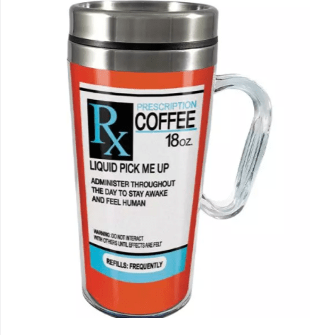 Funny Prescription Coffee Travel Mug、mySite、g9winljtr