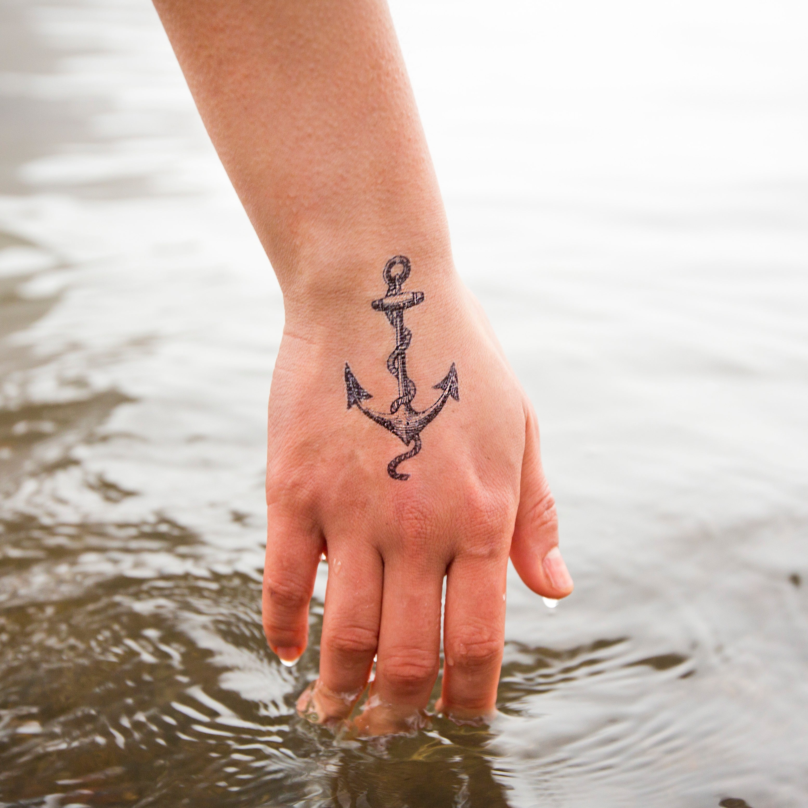  Cartolina Anchor Tattly Temporary Tattoos、mySite、ghnorth