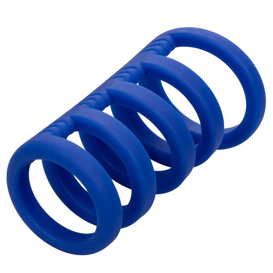 Admiral Xtreme Blue Liquid Silicone Cock Cage Ring Combo、mySite、bottomscart