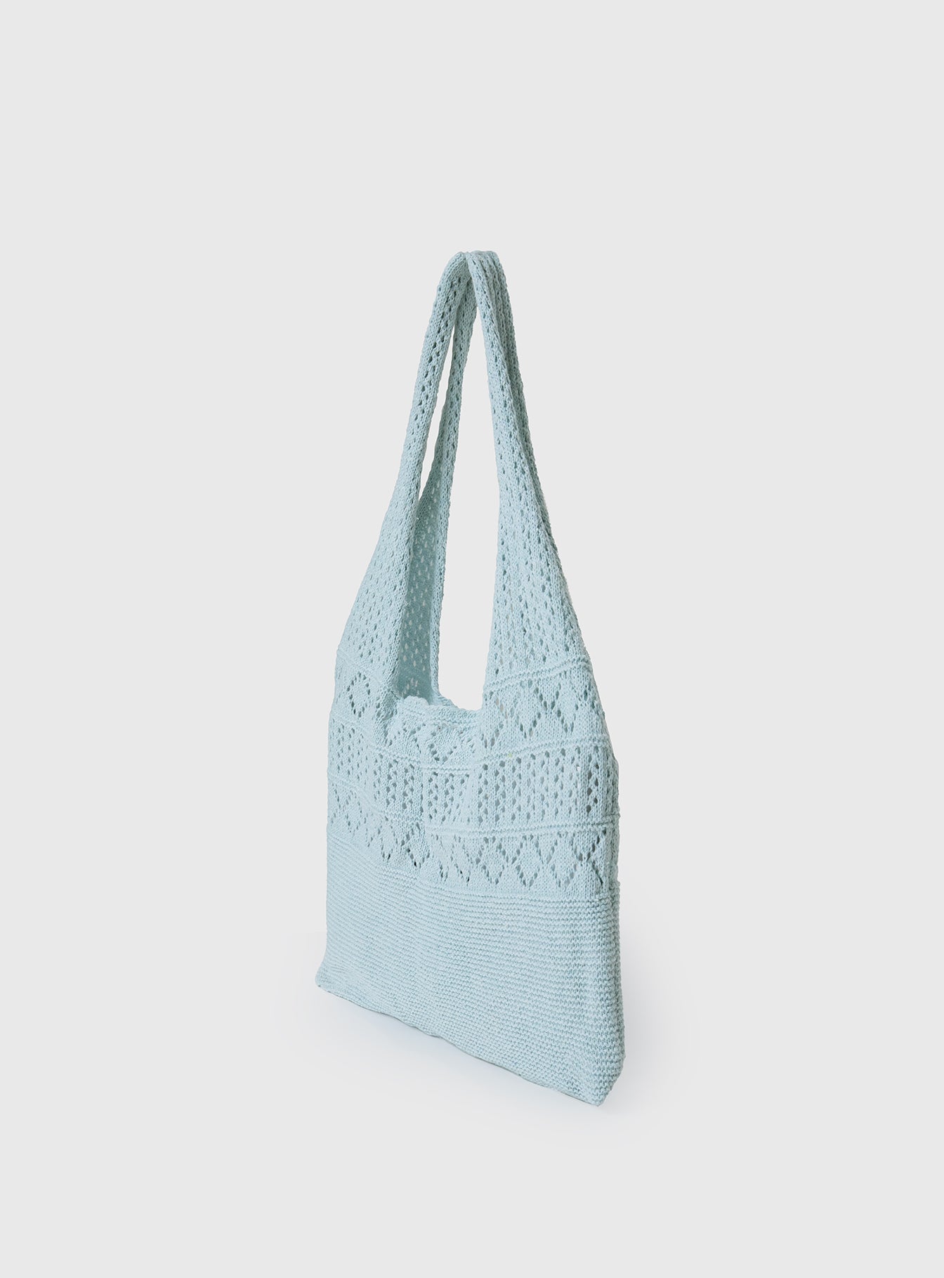 Kasen Crochet Bag Pastel Blue、mySite、solidvoid