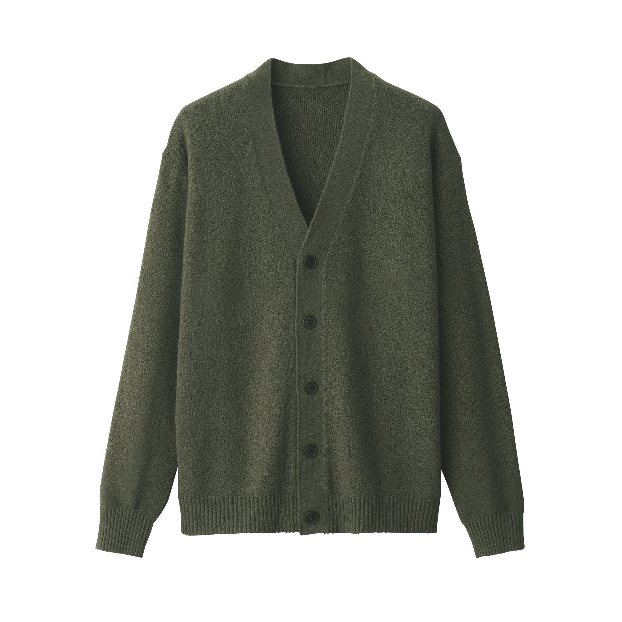  Men's Soy Fiber Mid-Gauge V-Neck Cardigan、mySite、sugarbowlscore