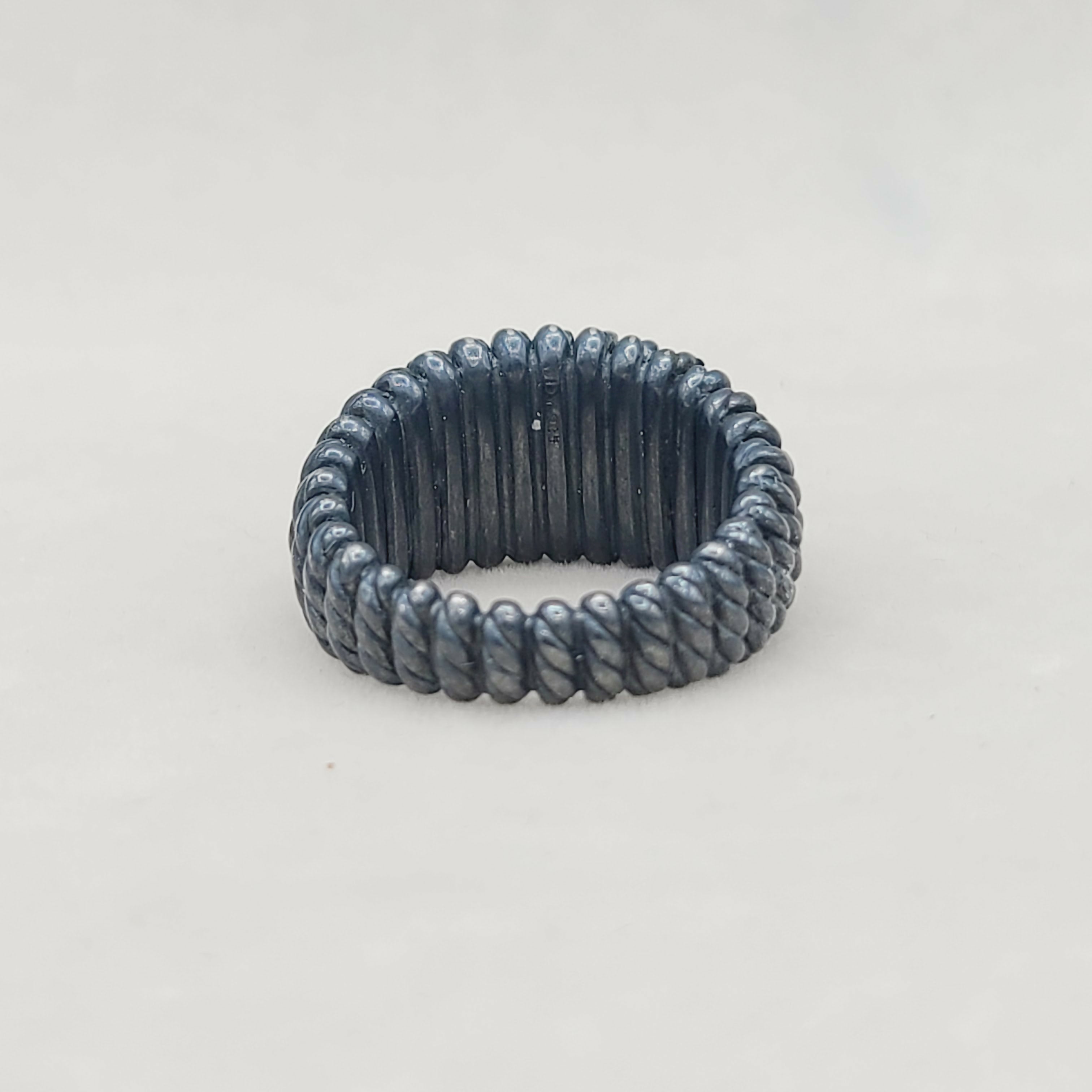 David Yurman Tempo Ring Black Rhodium & Diamonds、mySite、hinf8tx79