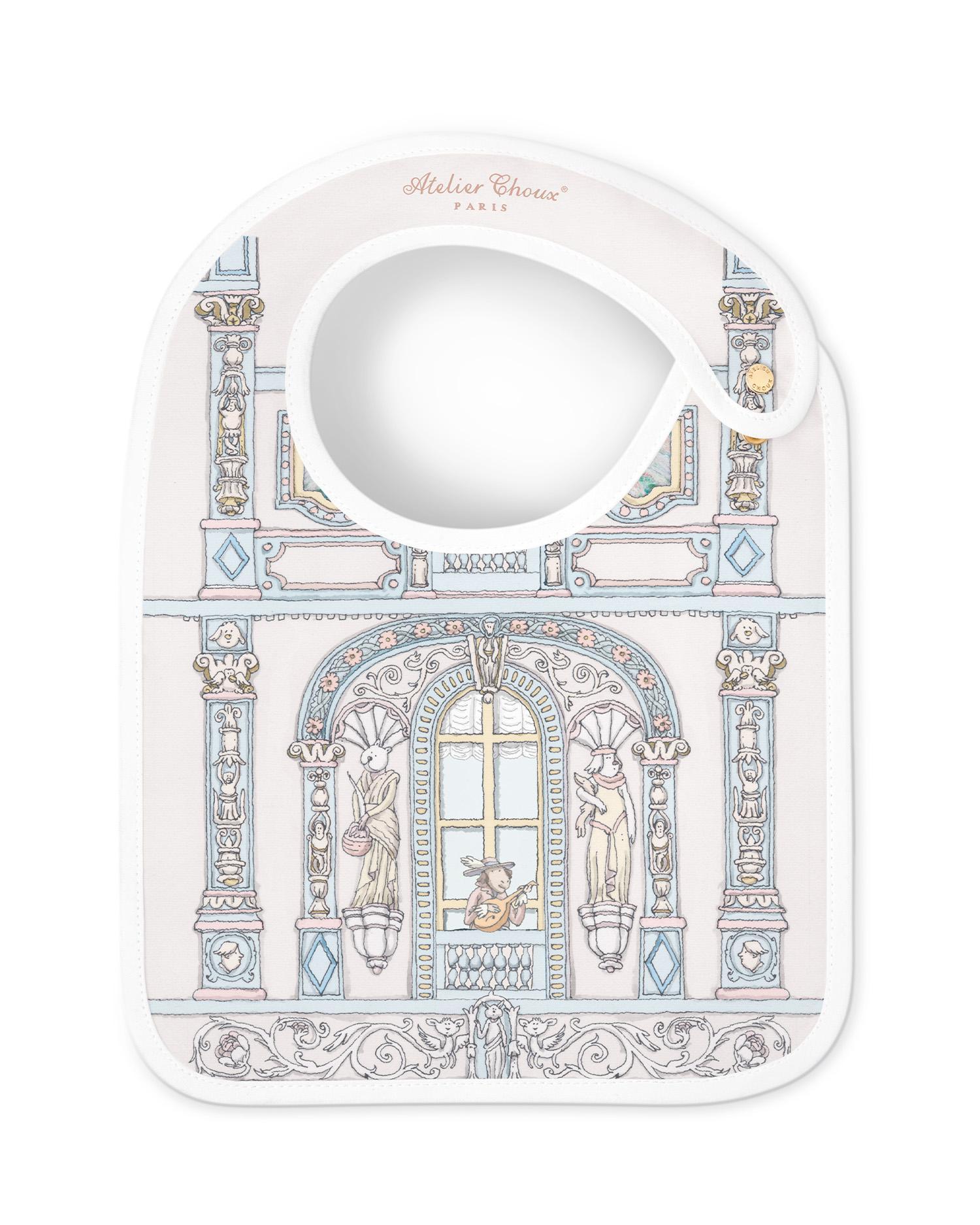  Atelier Choux Chateau Choux™ Satin Bib、mySite、elrpsem3k