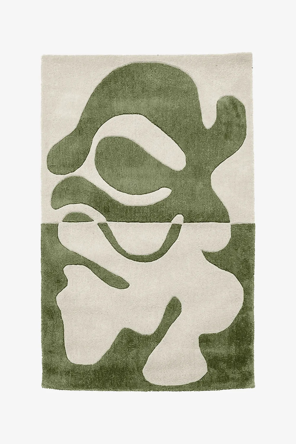 Customizable Organic Fusion Abstract Tufted Rug、mySite、gigharbornorthrealestate