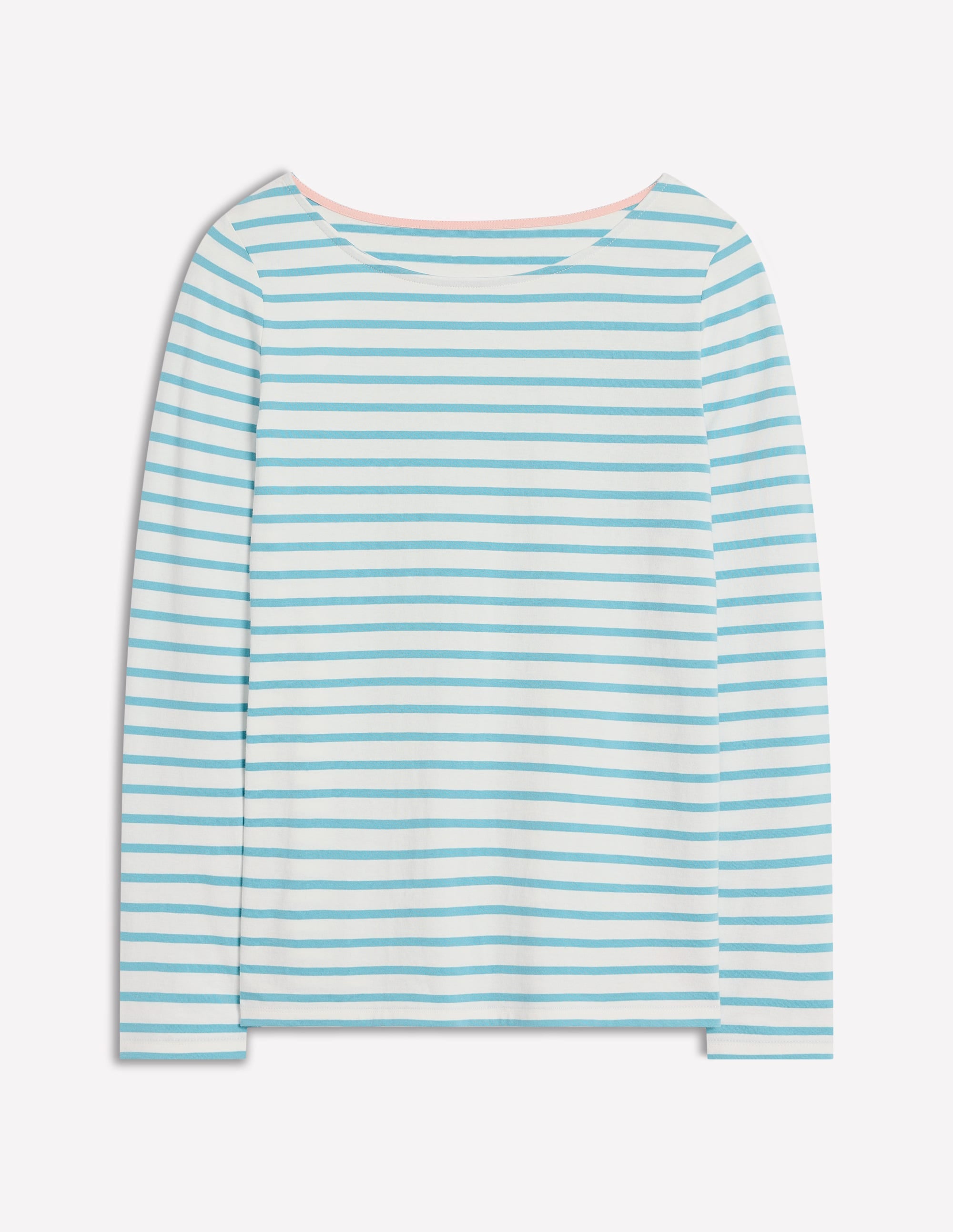  Ella Long Sleeve Breton-Ivory, Duck Egg Blue、mySite、ashleygrahame