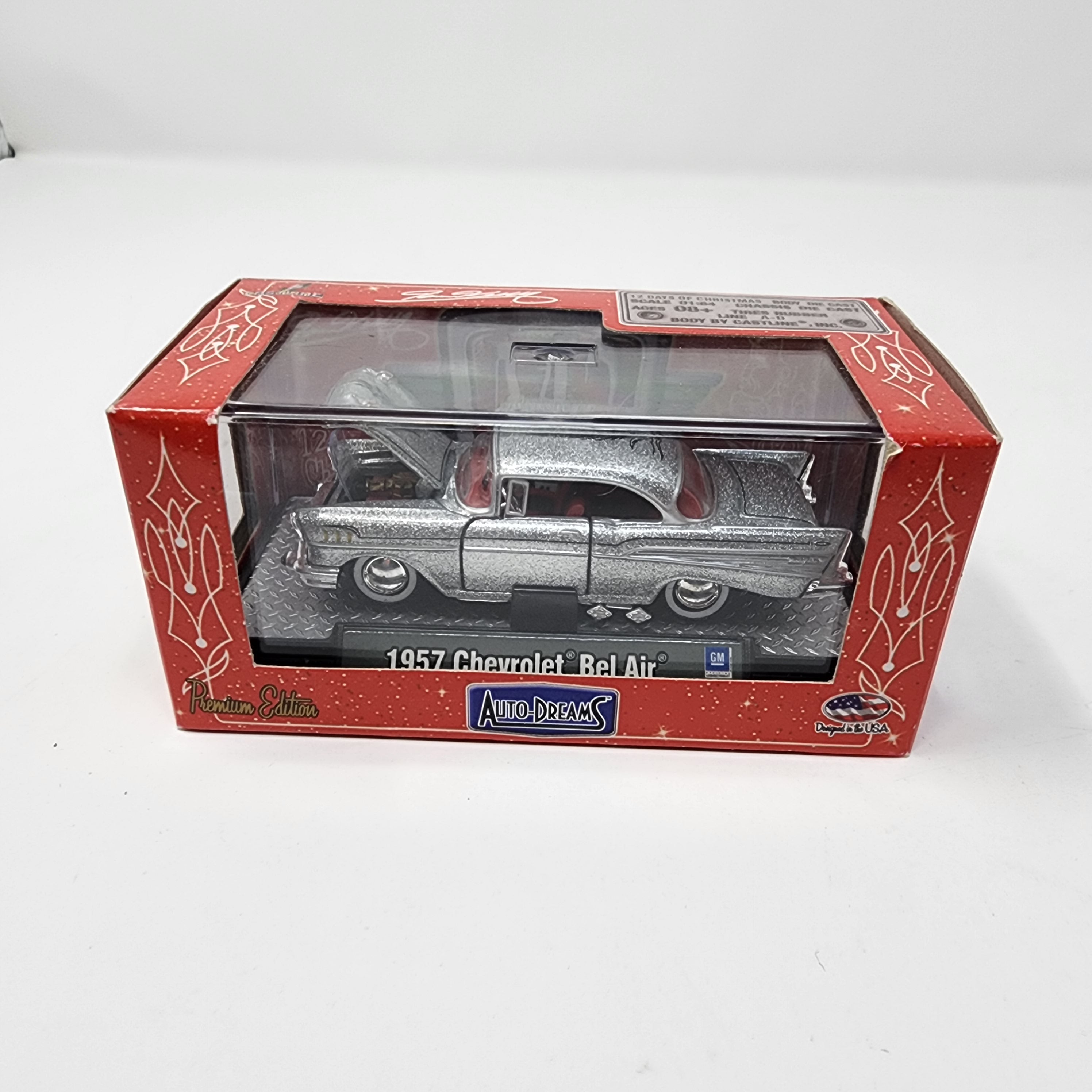 1957 Chevrolet Bel Air * Silver * M2 Machines Auto-Dreams、mySite、hgirdovlk