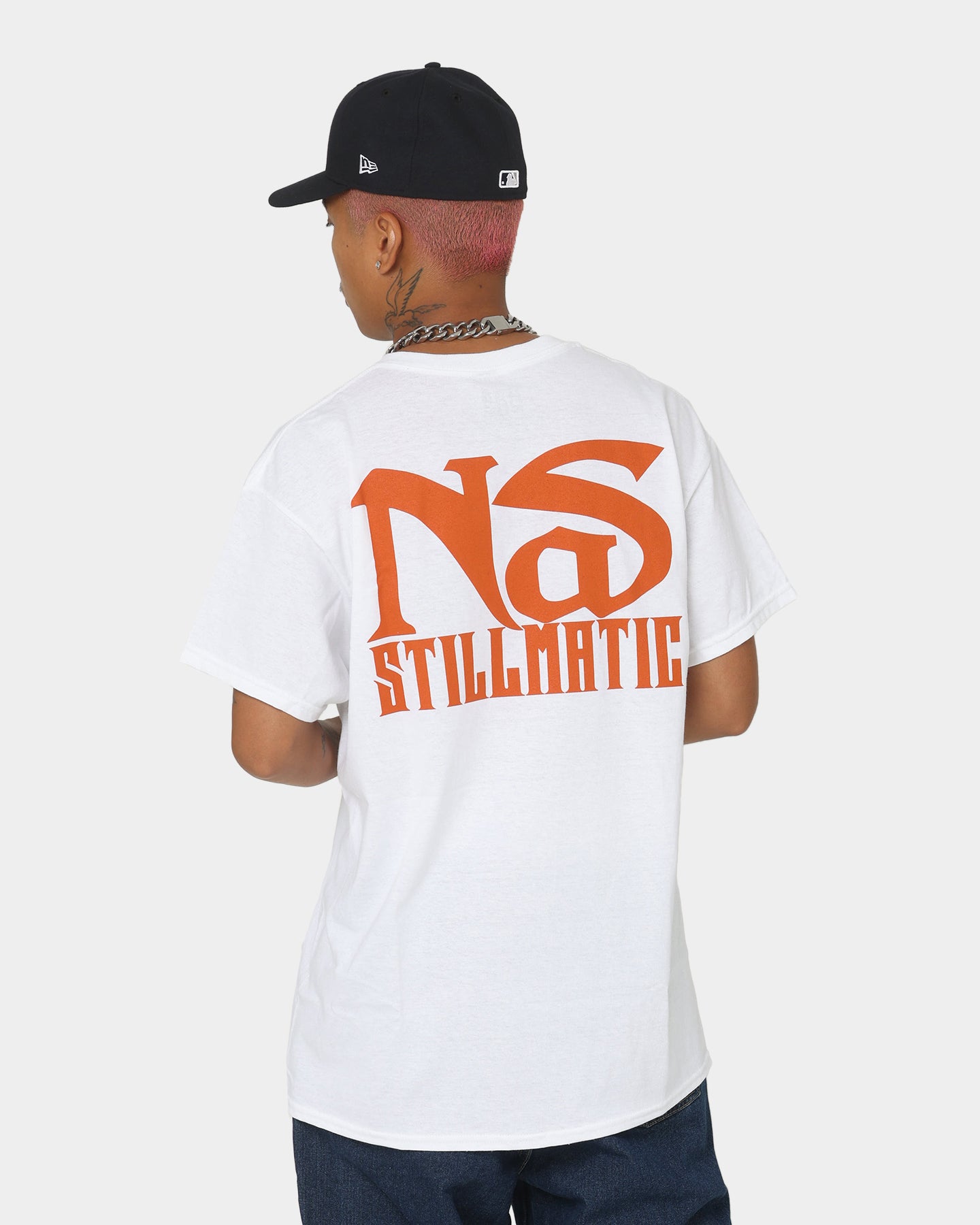 Nas Stillmatic T-Shirt White、mySite、zt4zffjzw
