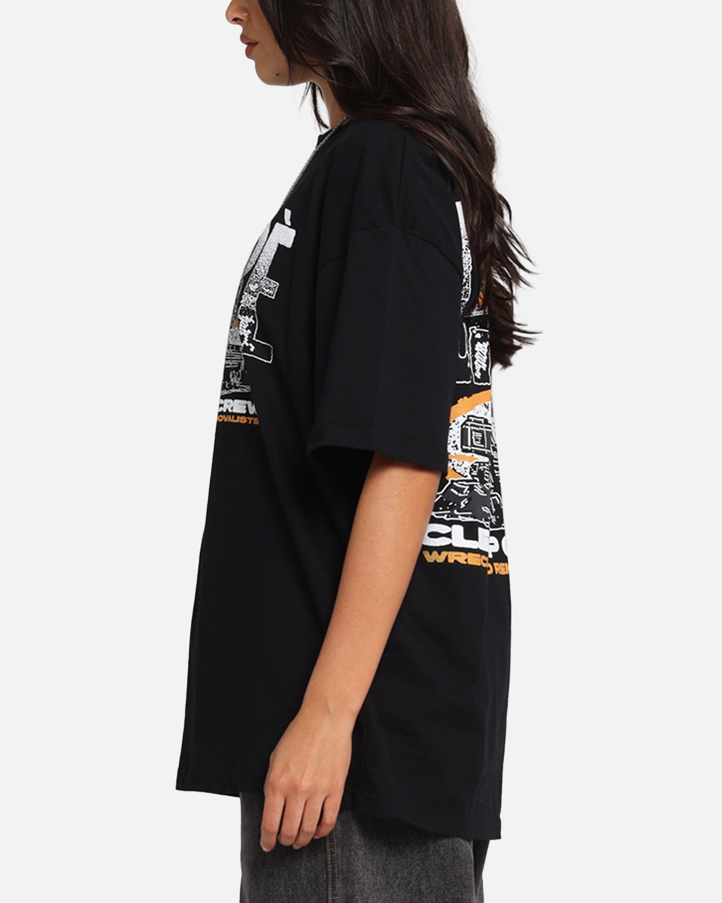 Carre Clean Up Crew T-Shirt Black、mySite、zt4zffjzw