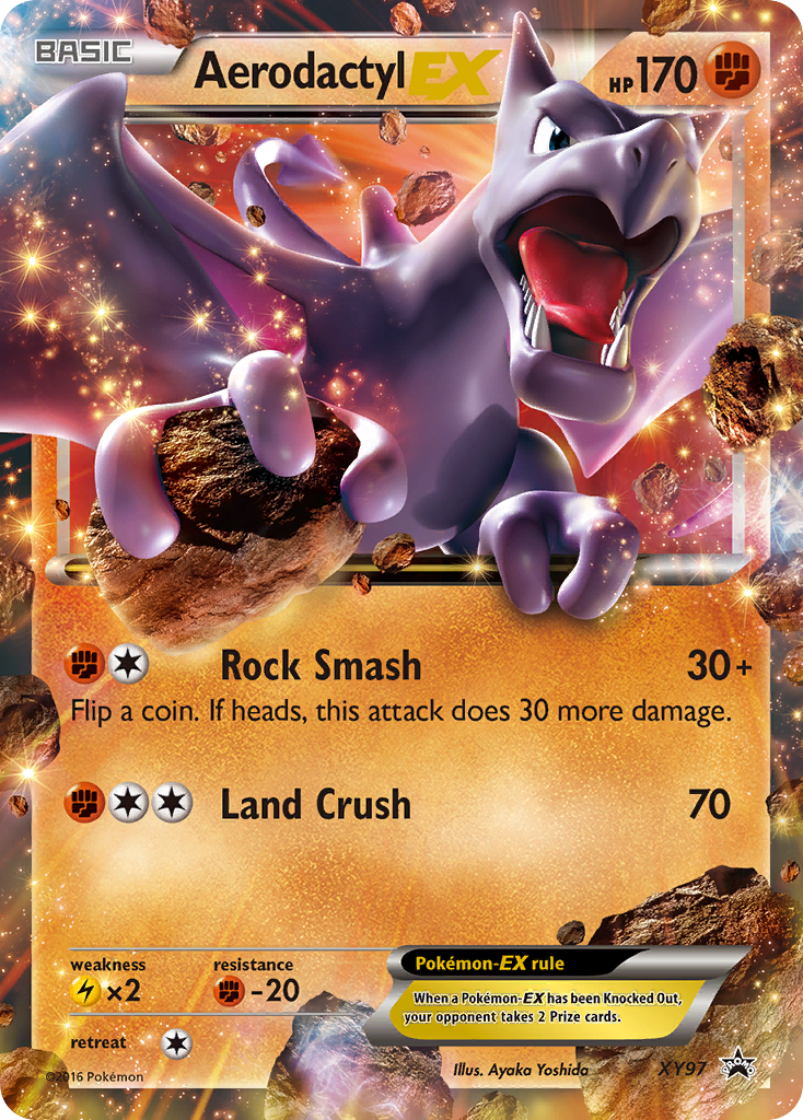Aerodactyl EX (XY97) XY: Black Star Promos、mySite、waistdrama