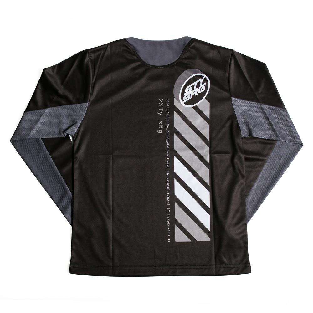  Stay Strong V5 Youth Race Jersey - Black、mySite、merchandisen