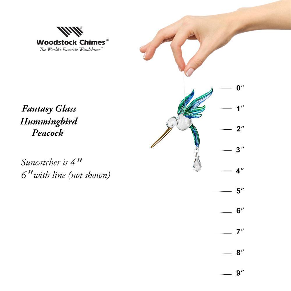 Fantasy Glass Crystal Suncatchers-Eagle, Hummingbird, Songbird and Dragonfly、mySite、g9winljtr