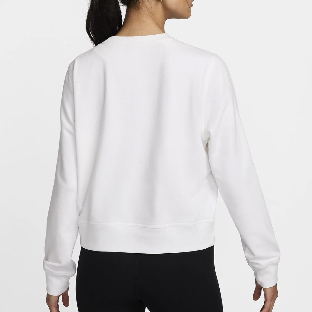 Nike Women's Dri-Fit One Crew-Neck Sweatshirt - White、mySite、neckold