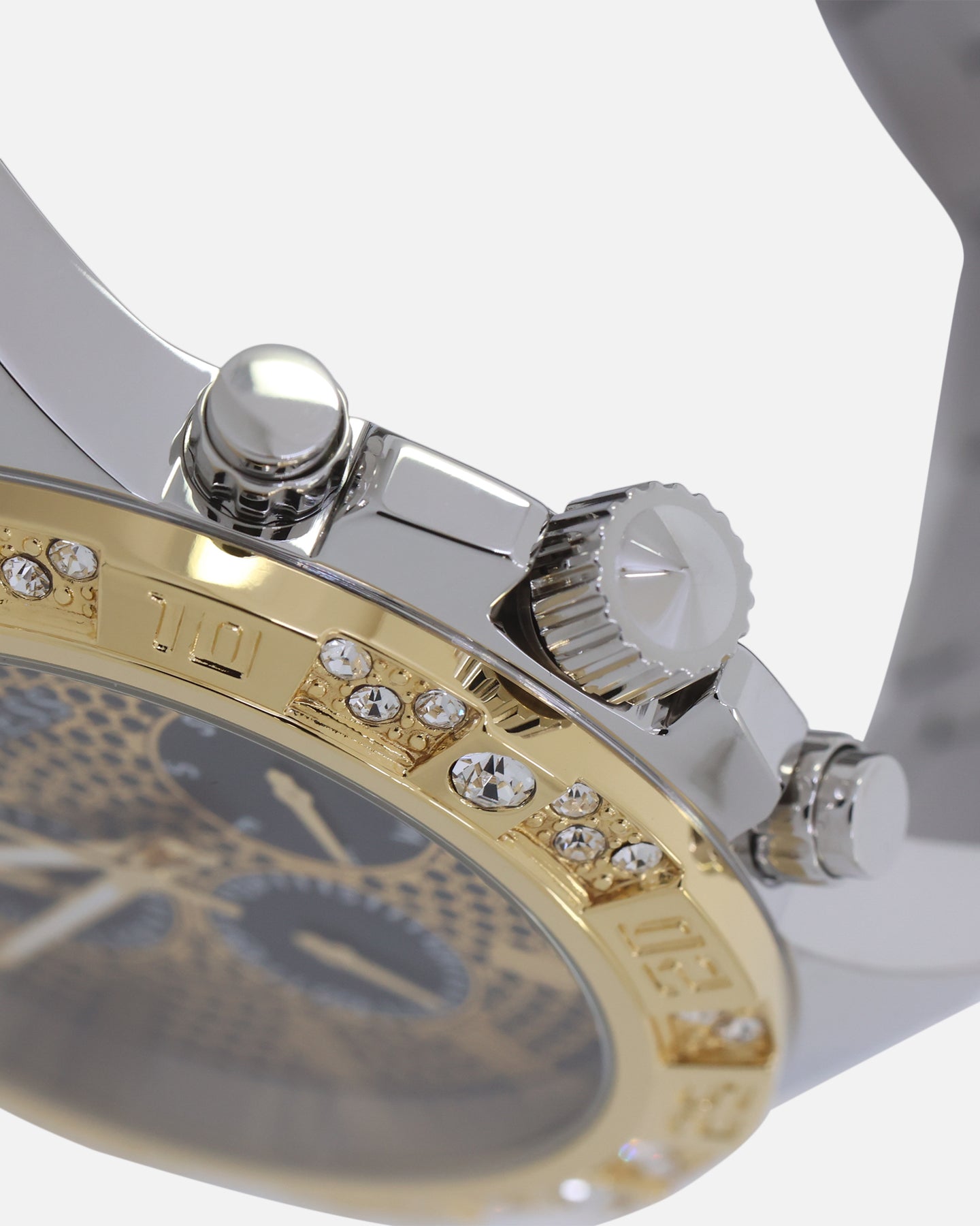 Guess Mainline Women's Majesty Crystal '40th Anniversary' Watch Gold、mySite、zt4zffjzw