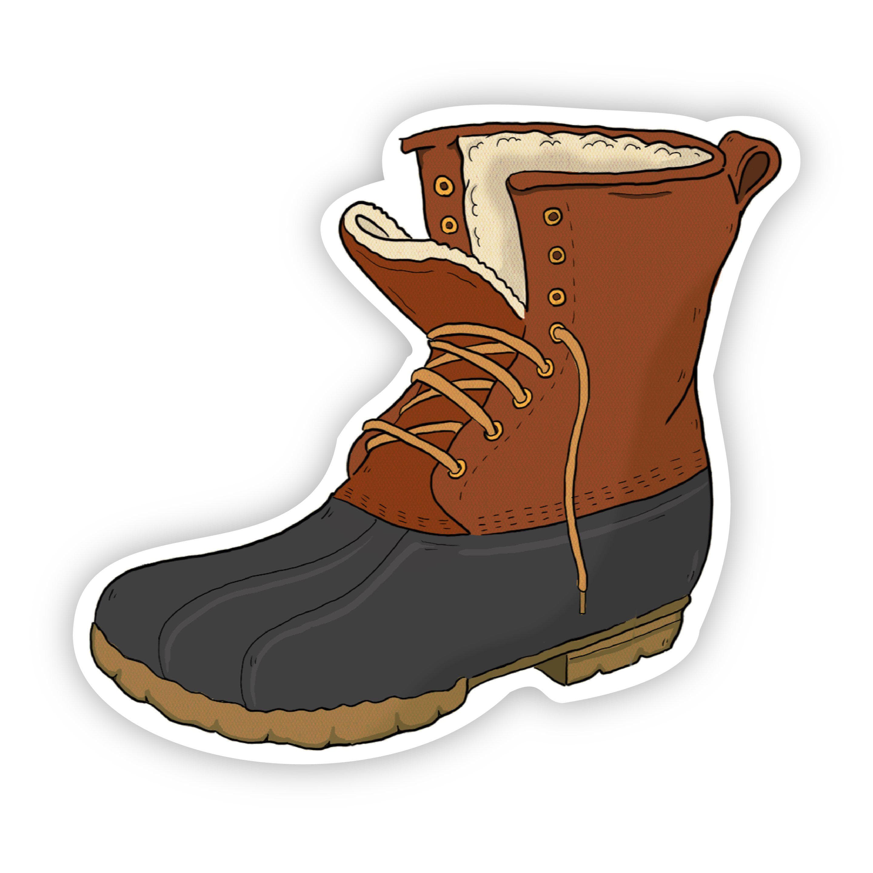  Duck Boot Fall Sticker、mySite、elrpsem3k