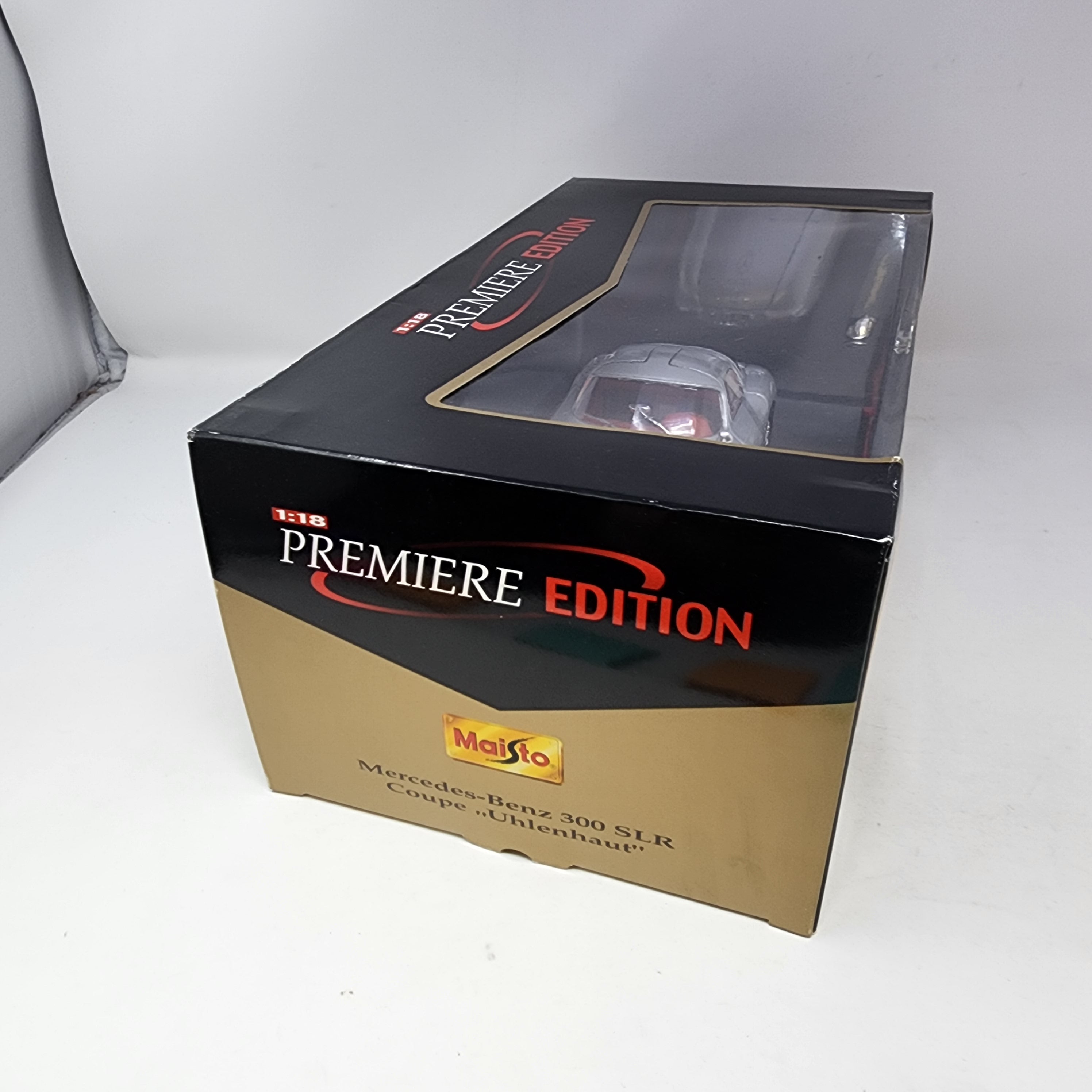 Mercedes-Benz 300 SLR Coupe Uhlenhaut * Maisto Premiere Edition 1/18 Scale、mySite、hgirdovlk