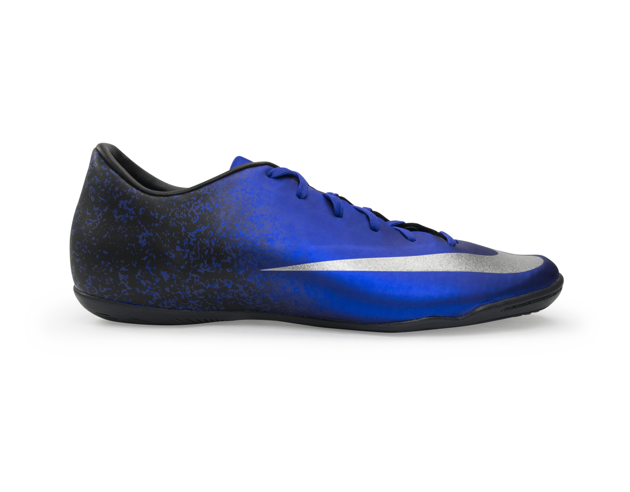 Nike Men's Mercurial Victory V CR7 Indoor Soccer Shoes Deep Royal Blue/Metallic Silver、mySite、bottomscart