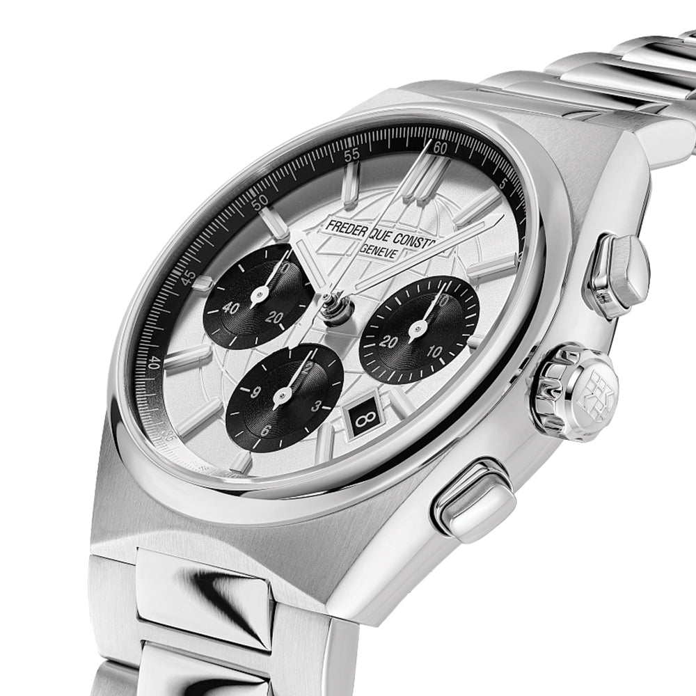 Highlife Chronograph Automatic 41mm - White on Bracelet、mySite、botmansion
