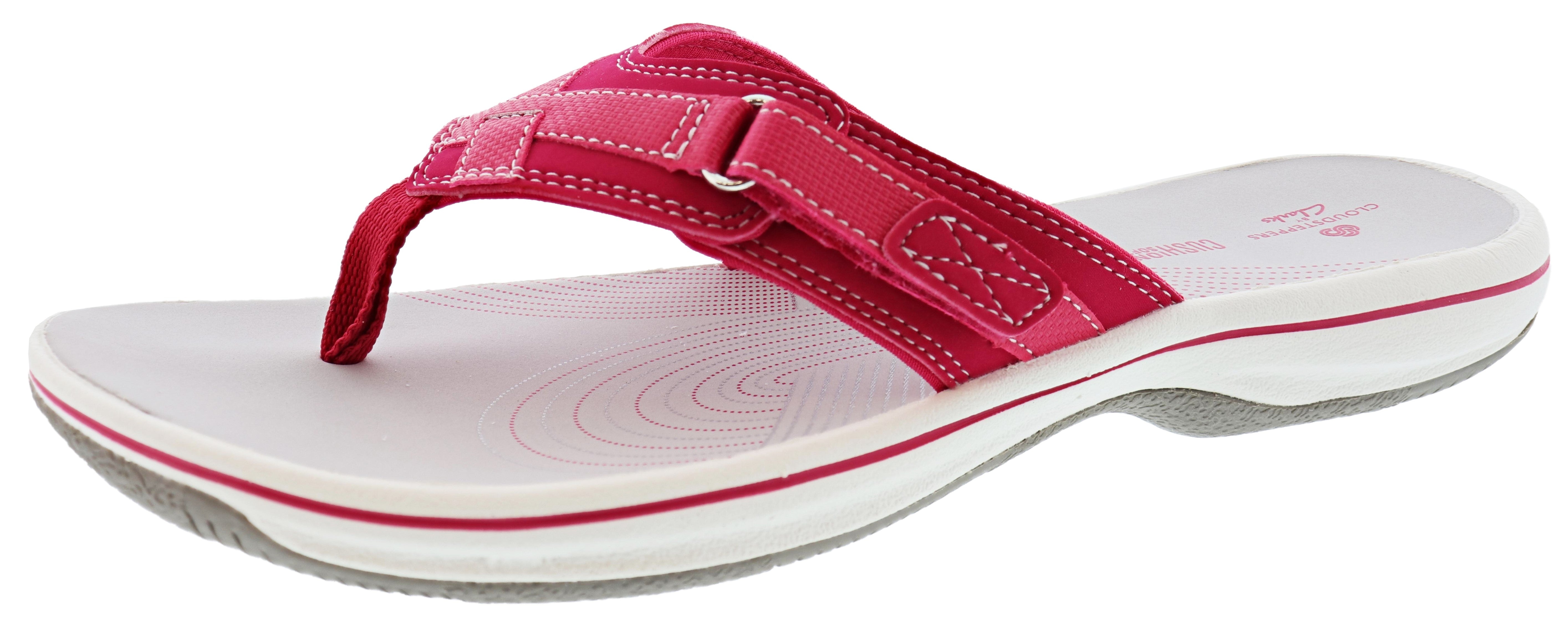 Clarks Women Sandals Lightweight Flip Flops Breeze Sea、mySite、dreamappss