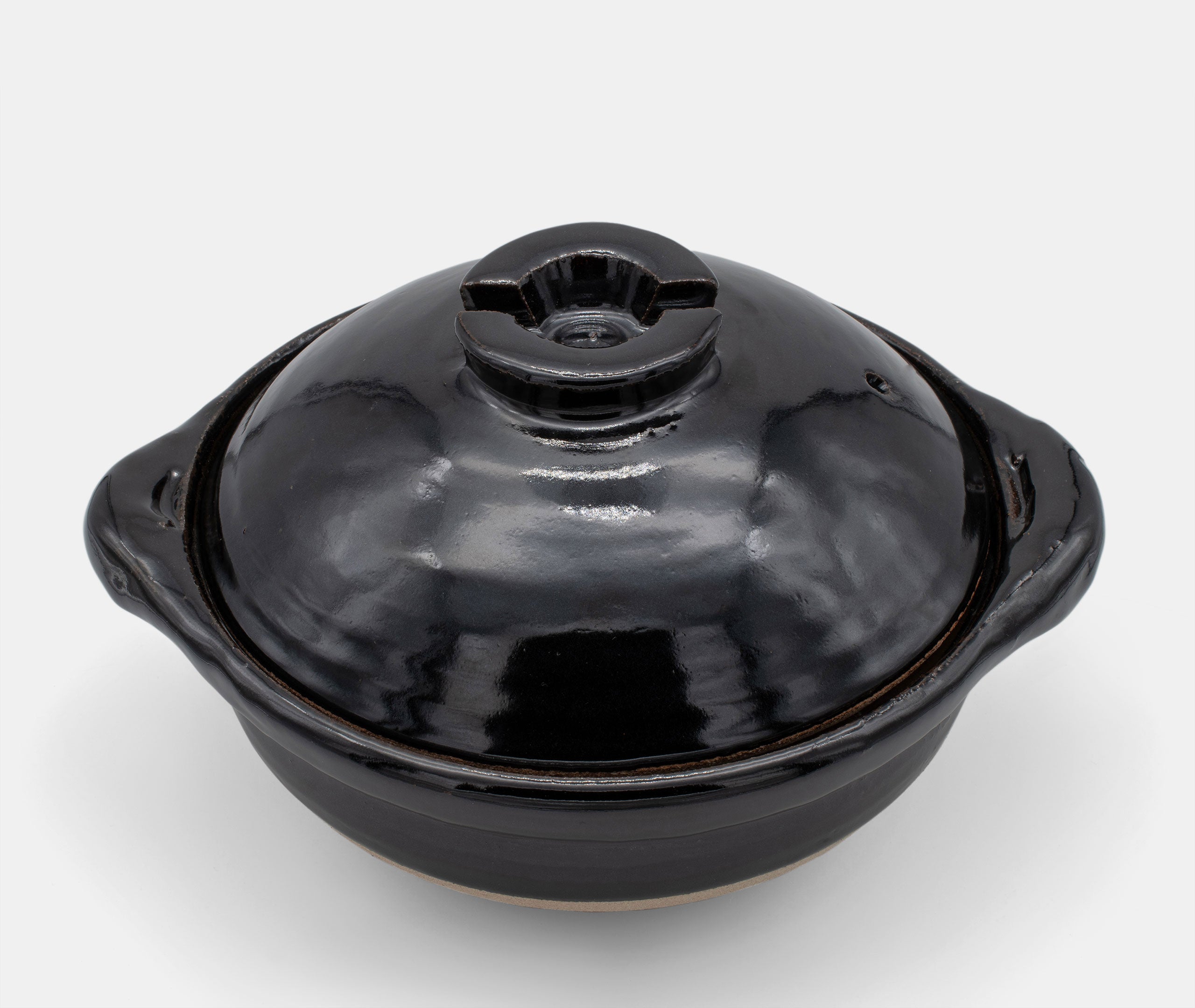 Donabe Pot Medium - Kuroame Glaze、mySite、topwebapps
