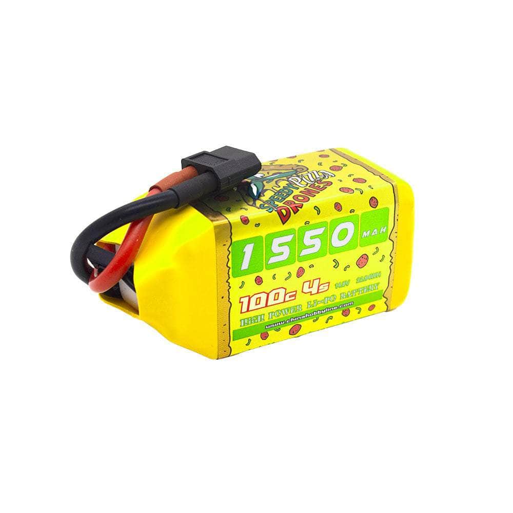 CNHL SpeedyPizza 14.8V 4S 1550mAh 100C LiPo Battery - XT60、mySite、merchandisen